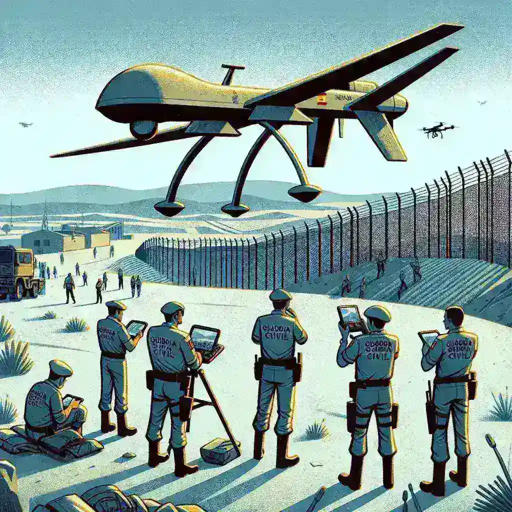 La Guardia Civil incorpora drones de largo alcance para vigilancia fronteriza